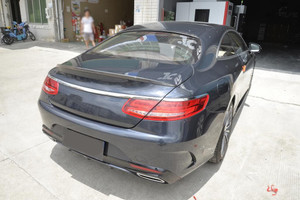 EST Carbon Fiber Rear Roof Spoiler - Mercedes S Class - S500 S550 / S63 S65 AMG - W222 Coupe
