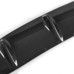 EST Carbon Fiber Rear Diffuser - Mercedes E Class - E200 E250 E300 E400 E450 E500 - W213 Coupe - Fits Sport Bumper Only