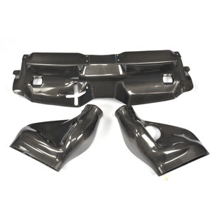 EST Dry Carbon Fiber Air Intake Filter Cover - Mercedes C63 AMG - W204