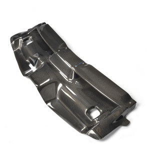 EST Dry Carbon Fiber Air Intake Filter Cover - Mercedes C63 AMG - W204