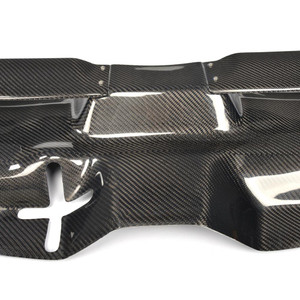 EST Dry Carbon Fiber Air Intake Filter Cover - Mercedes C63 AMG - W204