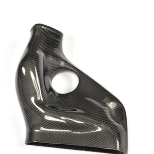 EST Dry Carbon Fiber Air Intake Filter Cover - Mercedes C63 AMG - W204