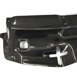 EST Dry Carbon Fiber Air Intake Filter Cover - Mercedes C63 AMG - W204