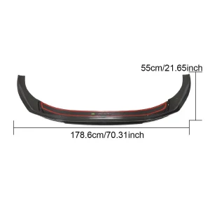 EST Dry Carbon Fiber Front Lip - Audi A5 S-Line / S5 - B9.5
