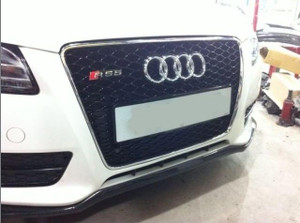 EST Carbon Fiber Front Lip - Audi A5 Standard Bunper - B8