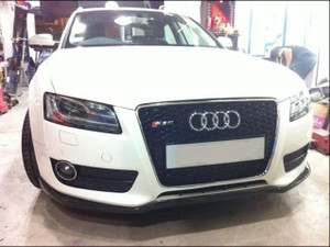 EST Carbon Fiber Front Lip - Audi A5 Standard Bunper - B8