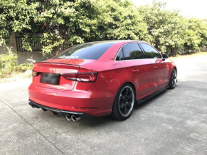 EST Carbon Fiber Side Skirts - Audi A3 - 8V.5