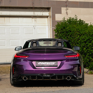 Rear Side Splitters Gloss Black - BMW Z4 M-Pack G29/G29 Facelift 2018+