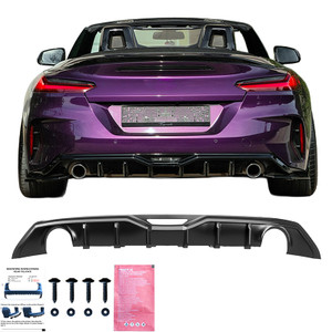 Rear Diffuser Gloss Black - BMW Z4 M-Pack G29/G29 Facelift 2018+