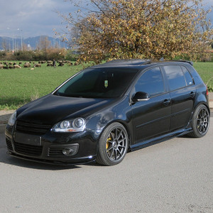Side Skirts Gloss Black - VW VOLKSWAGEN Golf MK5 GTI 2003-2008