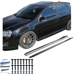 Side Skirts Gloss Black - VW VOLKSWAGEN Golf MK5 GTI 2003-2008