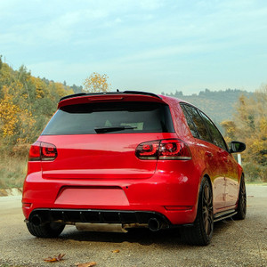 Roof Spoiler Gloss Black - VW VOLKSWAGEN Golf MK6 GTI / R 2008-2012