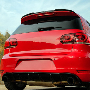 Roof Spoiler Gloss Black - VW VOLKSWAGEN Golf MK6 GTI / R 2008-2012