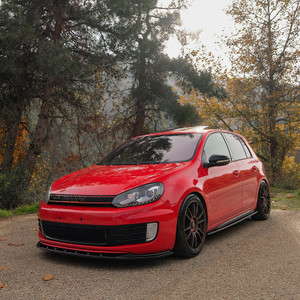 Side Skirts Gloss Black - VW VOLKSWAGEN Golf MK6 GTI / GTD 2008-2012