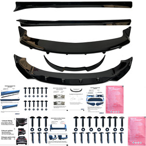 Body Kit Gloss Black - TESLA Model Y 2020-2025