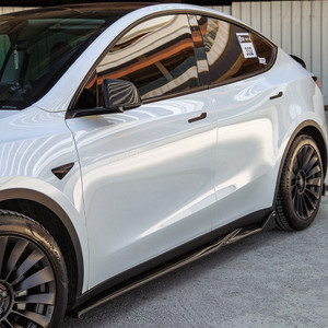 Side Skirts Gloss Black - TESLA Model Y 2020-2025