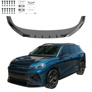 Front Splitter Gloss Black - VW VOLKSWAGEN Tiguan R-Line MK3 2024+