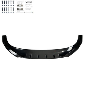 Front Splitter Gloss Black - VW VOLKSWAGEN Tiguan R-Line MK3 2024+