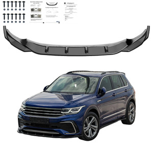 Body Kit Gloss Black - VW VOLKSWAGEN Tiguan R-Line MK2 Facelift 2020-2024