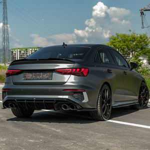 Body Kit Gloss Black - AUDI A3 S-Line / S3 Sedan 8Y 2020-2024