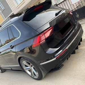 Body Kit Gloss Black - VW VOLKSWAGEN Tiguan MK2 R-Line Allspace 2015-2020