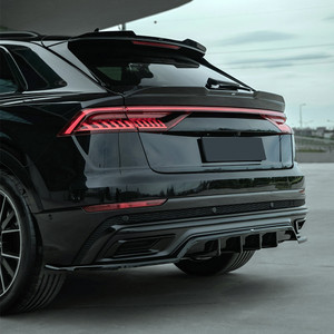 Body Kit Gloss Black - AUDI Q8 S-Line MK1 2018-2023