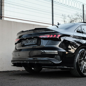 Body Kit Gloss Black - AUDI A3 8Y Sedan 2020-2024