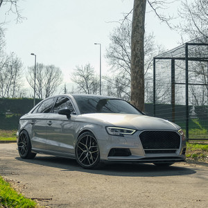 Body Kit Gloss Black - AUDI A3 8V Facelift Sedan 2016-2020 - Non S-Line Models