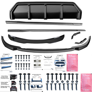 Body Kit Gloss Black - BMW 3 Series G20 / G21 ( M-Pack / M340i ) Facelift 2022+
