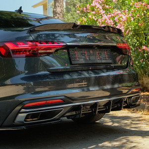 Body Kit Gloss Black - AUDI A4 B9 Facelift 2019-2024