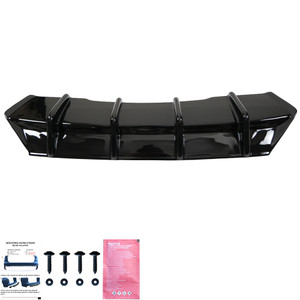 Rear Diffuser Gloss Black - AUDI A4 B9 Facelift 2020-2024