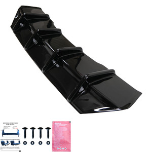 Rear Diffuser Gloss Black - AUDI A4 B9 Facelift 2020-2024