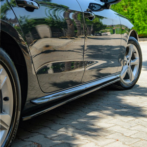 Side Skirts Gloss Black - AUDI B9 A4 / S4