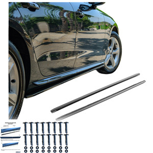 Side Skirts Gloss Black - AUDI B9 A4 / S4