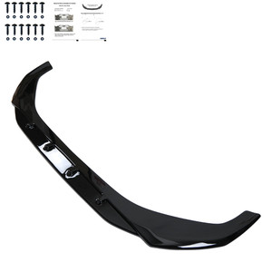 Front Splitter Gloss Black - AUDI A4 B9 Facelift 2020-2024 - Non S-Line