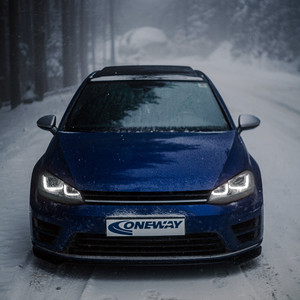 Body Kit Gloss Black - VW VOLKSWAGEN Golf MK7 R 2013-2016