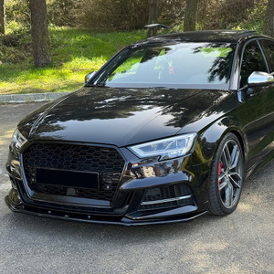 Body Kit Gloss Black - AUDI S3 Sedan 8V Facelift 2016-2019