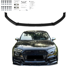 Body Kit Gloss Black - AUDI S3 Sedan 8V Facelift 2016-2019