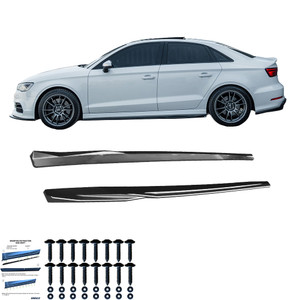 Body Kit Gloss Black - AUDI S3 Sedan 8V Facelift 2016-2019
