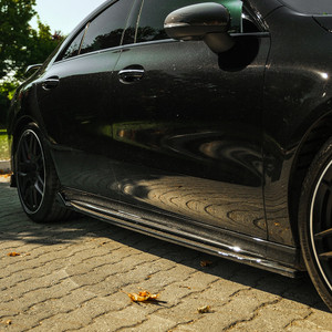 Side Skirts Gloss Black - MERCEDES CLA35 / CLA45 C118 2019-2023