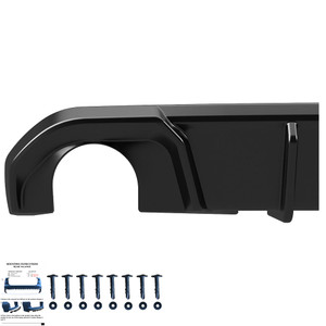 Rear Diffuser Gloss Black - BMW 4 Series G26 Grand Coupe M-Pack / M440i 2021+