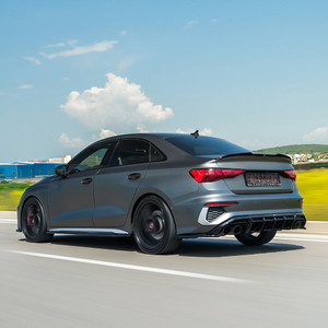 Side Skirts Gloss Black - AUDI S3 / A3 S-Line 8Y 2020-2024 / S3 / A3 S-Line 8Y Facelift 2025+