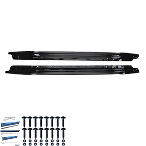 Side Skirts Gloss Black - AUDI S3 / A3 S-Line 8Y 2020-2024 / S3 / A3 S-Line 8Y Facelift 2025+