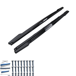 Side Skirts Gloss Black - AUDI SQ5 / Q5 S-Line ( SUV / Sportback ) MK2 Facelift 2020-2024