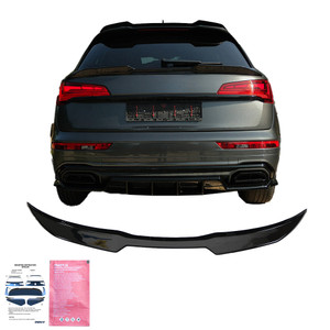 Trunk Spoiler Gloss Black - AUDI Q5 S-Line SUV MK2 Facelift 2020-2024