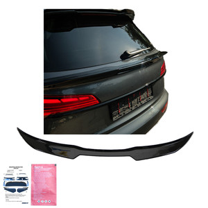 Trunk Spoiler Gloss Black - AUDI Q5 S-Line SUV MK2 Facelift 2020-2024