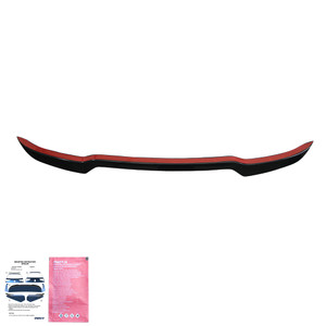 Roof Spoiler Gloss Black - AUDI Q5 S-Line SUV MK2 Facelift 2020-2024