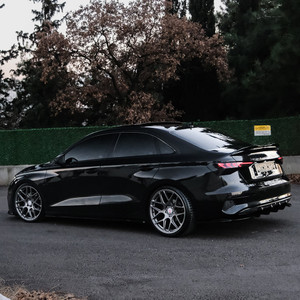 Side Skirts Gloss Black - AUDI A3 8Y Sedan / Sportback 2020-2024