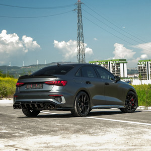 Roof Spoiler Gloss Black - AUDI A3 / A3 S-Line / S3 / RS3 8Y ( Sedan ) 2020-2024