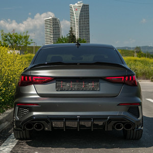 Roof Spoiler Gloss Black - AUDI A3 / A3 S-Line / S3 / RS3 8Y ( Sedan ) 2020-2024